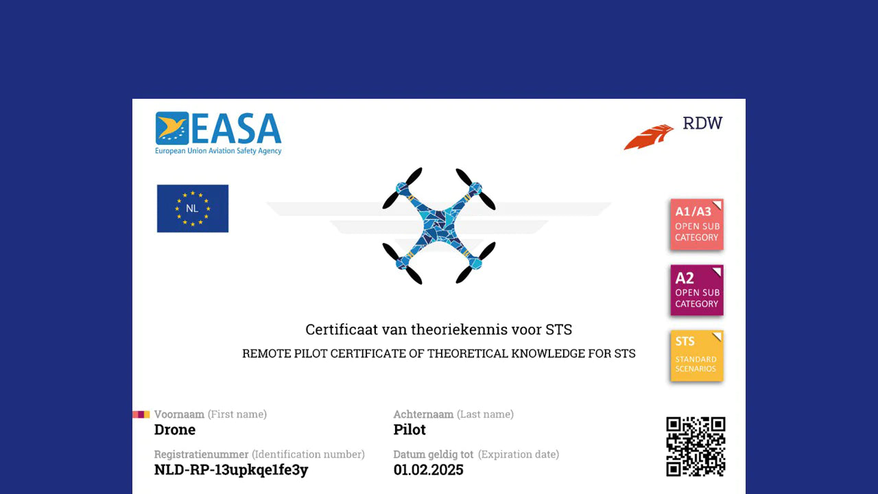 Certificato teorico EASA STS