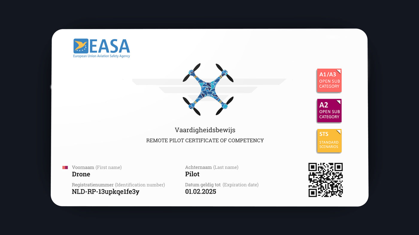 Patentino Drone Refresher STS