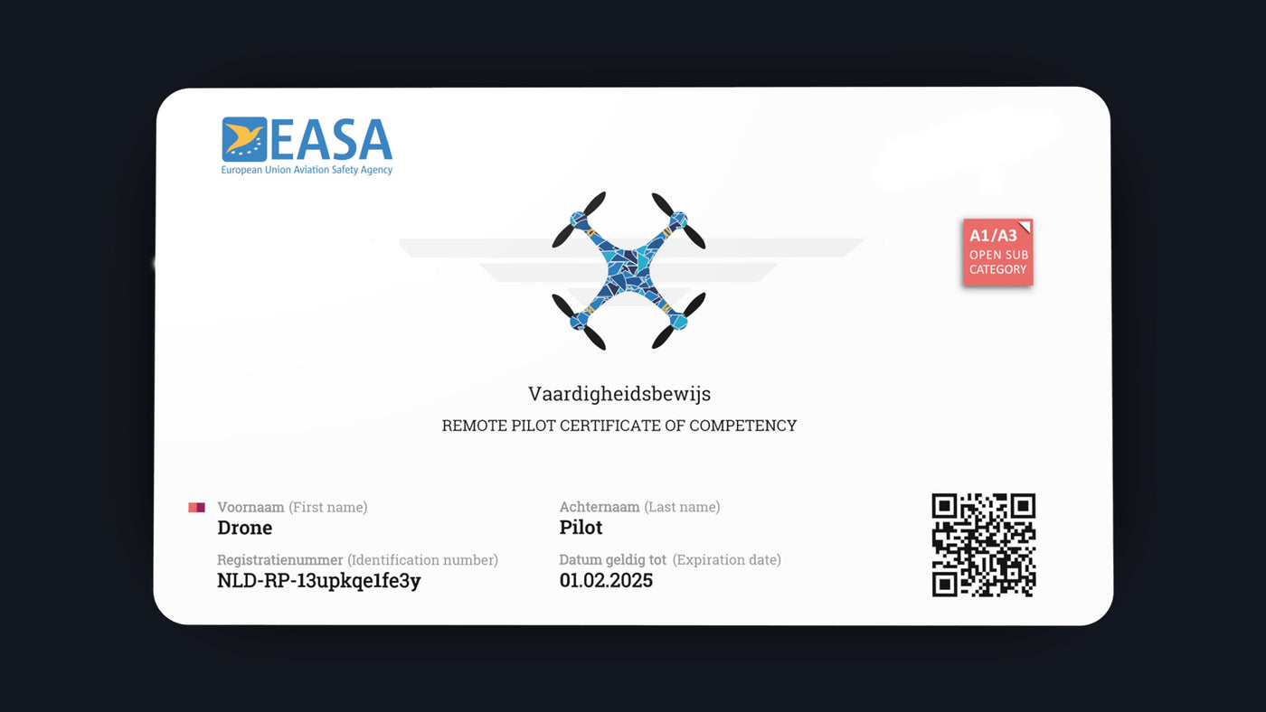 Patentino Drone Refresher A1-A3